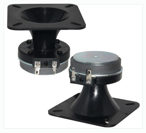 Stylish 60mm Magnetic 25mm Core Horn Tweeter Speaker with Panel, Ideal for Outdoor Use—Perfect as a Portable or Trolley Case-Compatible Sound System