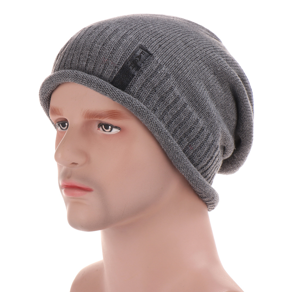 Knitted Men's Woolen Hat display picture 1