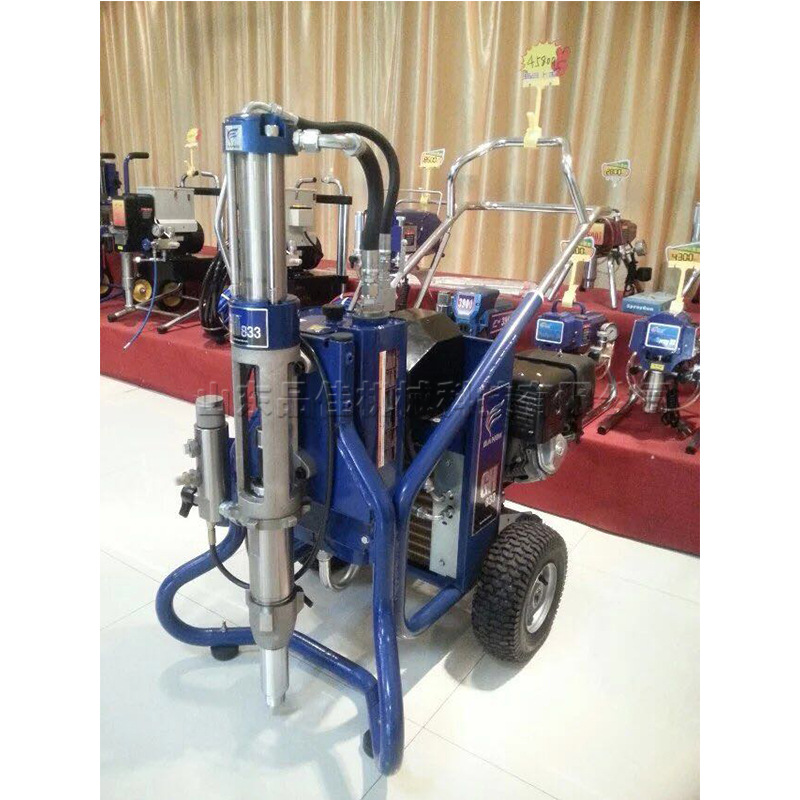 腻子粉乳胶漆喷涂机 环氧地坪漆高压喷射机 防水材料气动喷涂机