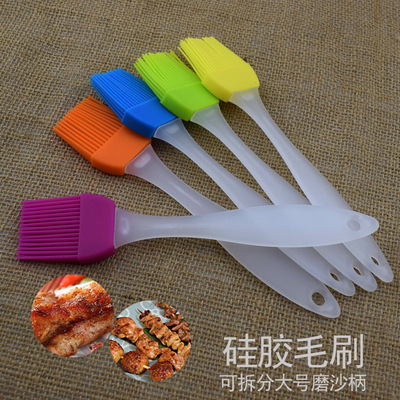 thickening Large silica gel Brush Butter Jam Oil brush BBQ Brush coating Sub sweep Cake baking