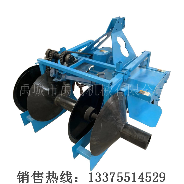 草莓起垄机一次成型四轮拖拉机草莓开沟起垄器起垄机大棚用