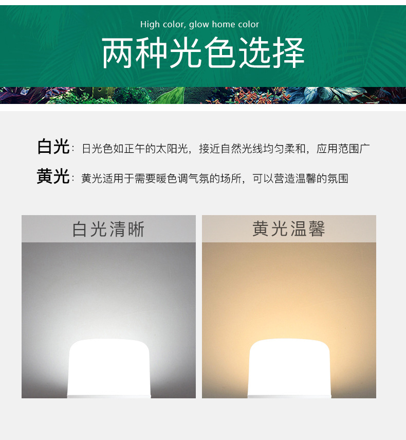 跨境led灯泡 高富帅球泡灯防虫 恒流白富美摄影灯具室内家用照明 pic 9