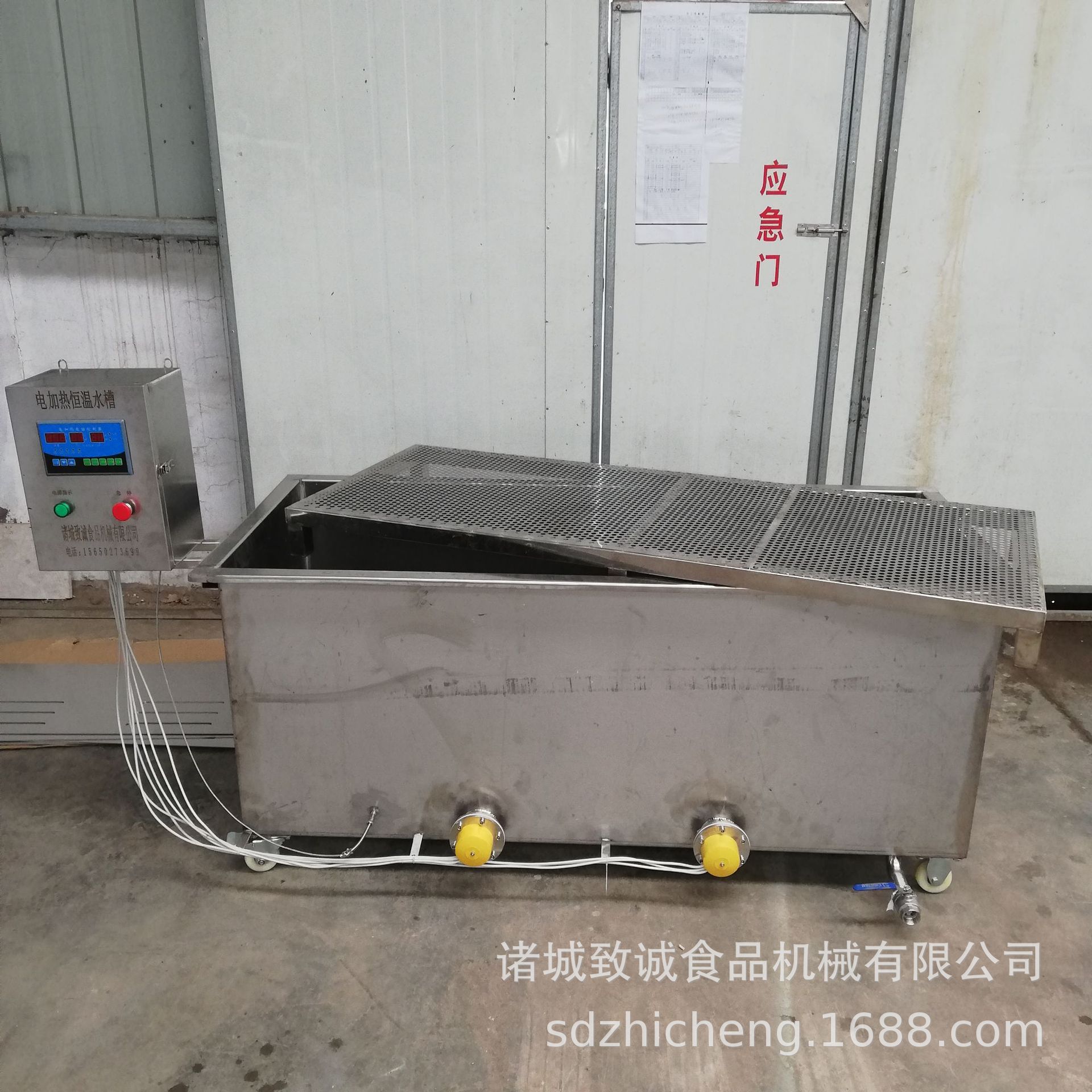 诸城致诚不锈钢恒温加热水槽 电加热恒温水槽 带测温可控恒温水槽