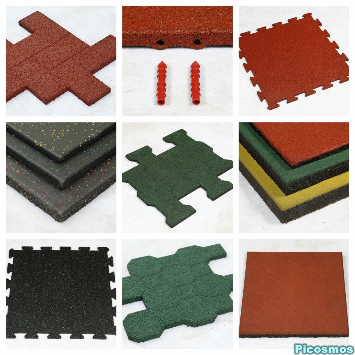 rubber tile series