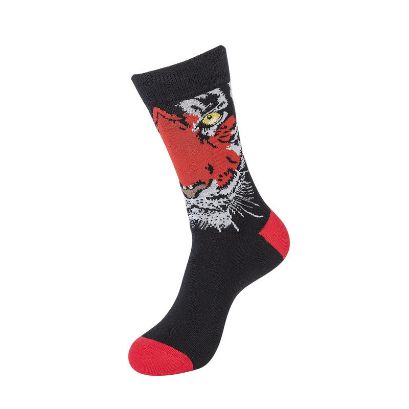 65g Weight Socks Classification Socks Lingerie Type Cotton (more than 50%) Fabric Type A Pair Quantity Casual, Daily Occasion Animal, Color Block Pattern All Seasons Season Unisex Gender Cute Style A Pair Cute Unisex Animal Color Block Cotton (more Than 50%) Crew Socks 29