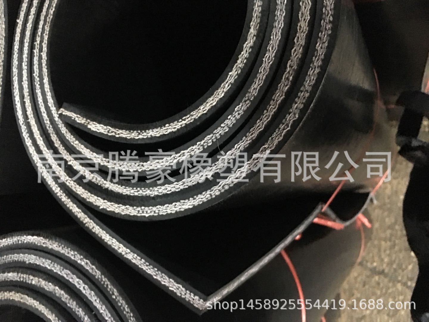 厂家直销工业用夹布橡胶板、多层夹层输运带