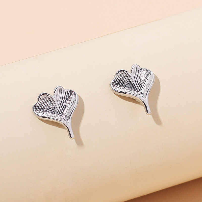 3g Weight Earrings, Ear Studs Classification Wedding, Travel Occasion Women'S Gender INS Style, Vintage Style Style Gold, Silver Color Fashion Irregular Fishtail Earrings 3