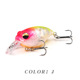 Small Shallow Diving Crankbaits Hard Plastic Minnow Baits Fresh Water Bass Swimbait Tackle Gear