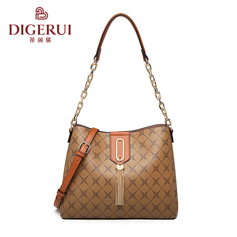 Bags For Women Fashiony Brand Crossbody Bucket Bag Shoulder Handbag Bags Niche Women's Bag8644