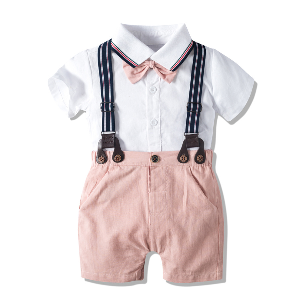 Cross-border baby boy gentleman romper,...