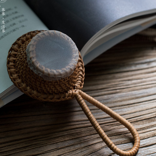 Vietnamese Rattan Tea Filter, Naturally Dried Vine Weaving Tea Strainer, Tea Funnel, Tea Ceremony Accessory