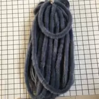 Полосы из меха норки с отделкой, кожаная основа 0,8 см, для костюма Ханьфу/Танг и краев плаща