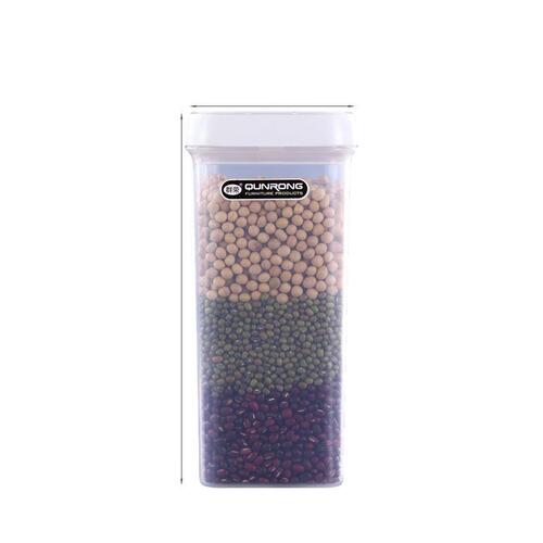 Household food storage jar plastic transparent snack jar kitchen refrigerator storage box with lid food storage jar wholesale