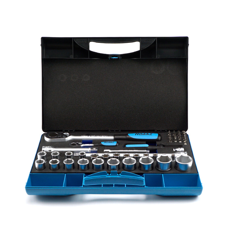 HAZET德国进口小飞大飞工具组套棘轮扳手套筒汽修工具套装