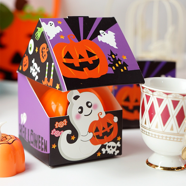 17g Weight Halloween Cute Halloween Pattern Paper Holiday Party Gift Wrapping Supplies