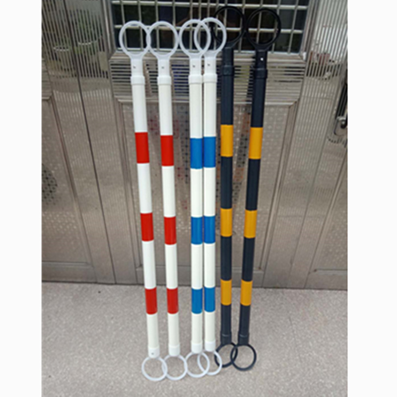 厂家批发伸缩连接杆 PVC路锥警示连接杆  路锥连接杆路障