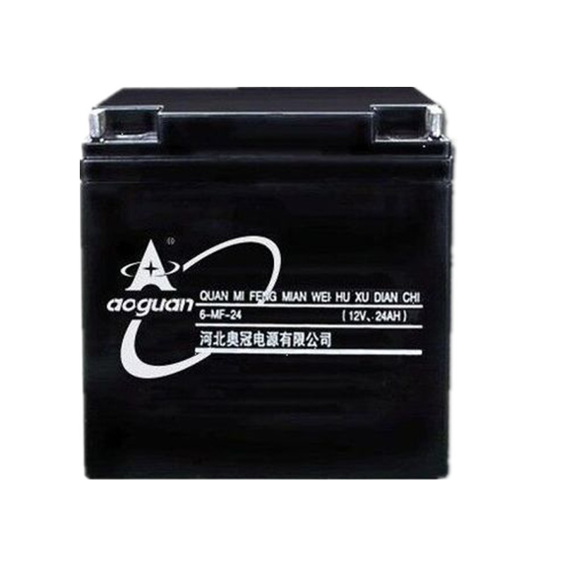 奥冠蓄电池12V24AH胶体ups蓄电池6MF24直流屏免维护阀控密封式