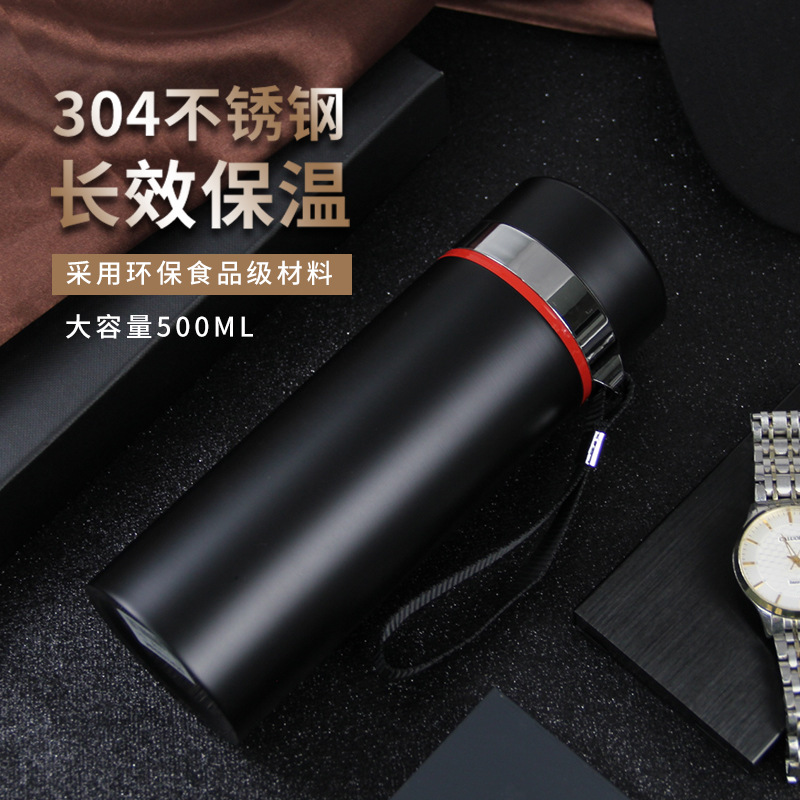 Stainless steel camisole vacuum cup Business gifts customized LOGO teacup Advertising Cup Lettering Portable Water cup wholesale