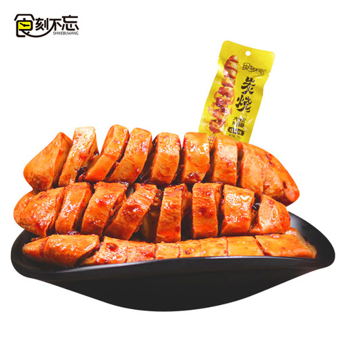 Snack Time, Never Forget 26g/Bag Spicy BBQ Gluten Stick, Perfect for Relaxing and Watching Movies