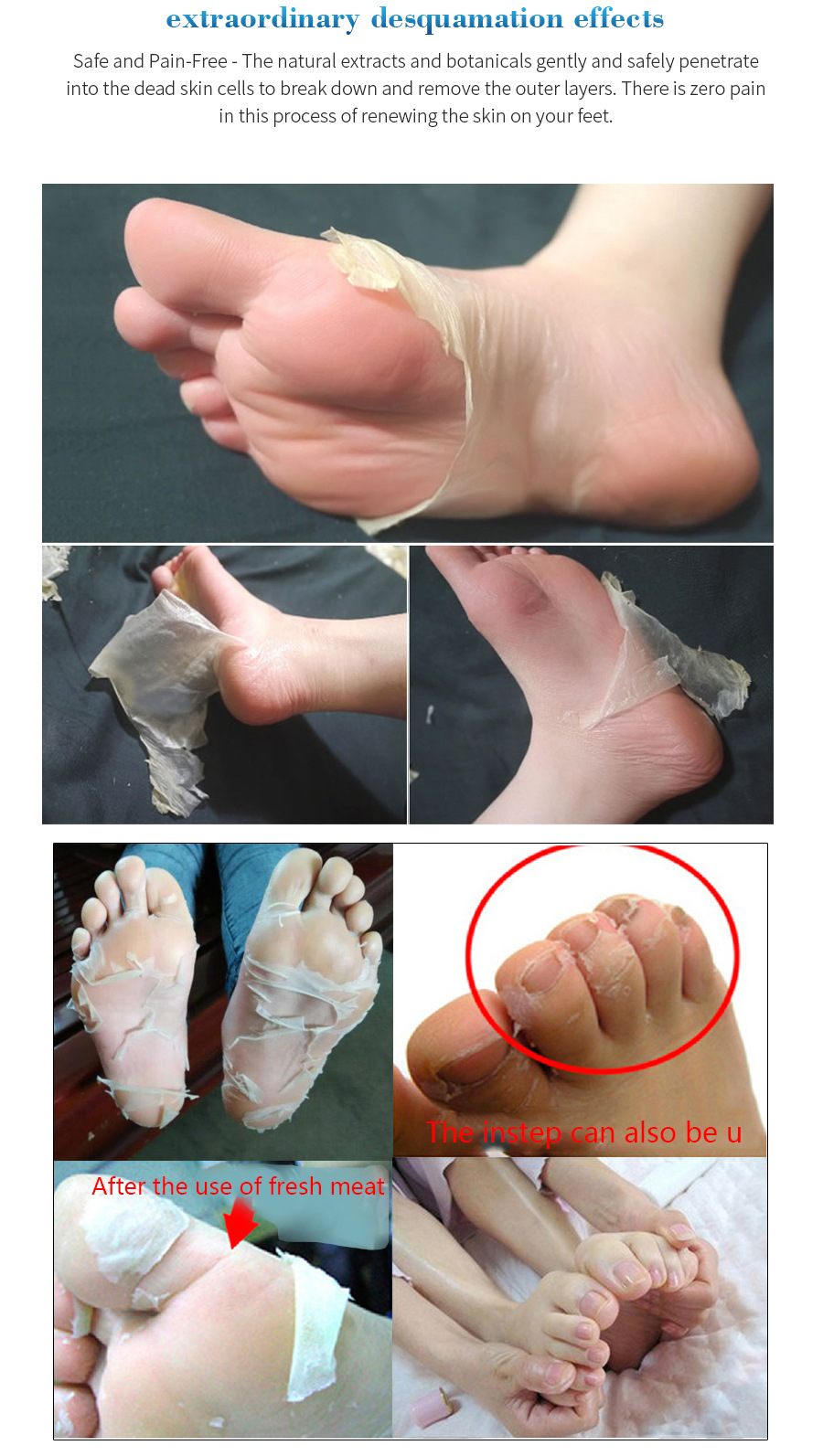 EFERO Foot Mask Packaging