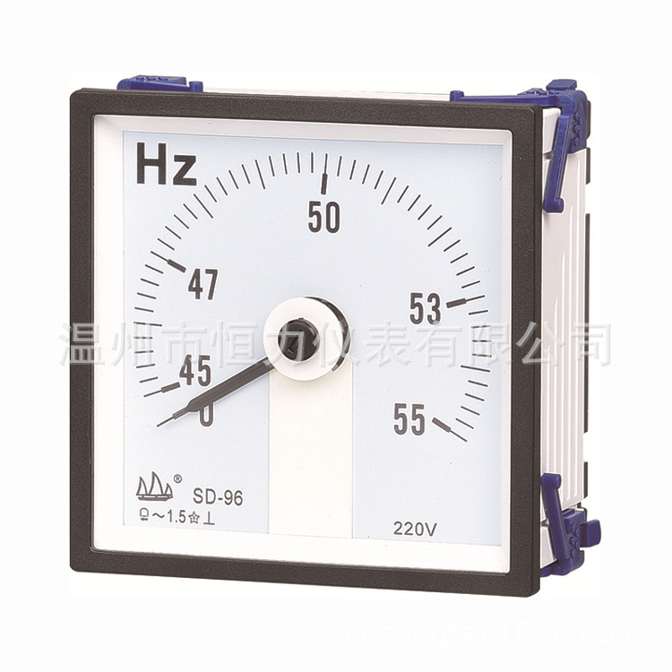 厂家供应72型指针式板表 240°频率表阻燃耐温注塑成型 ABB供应商