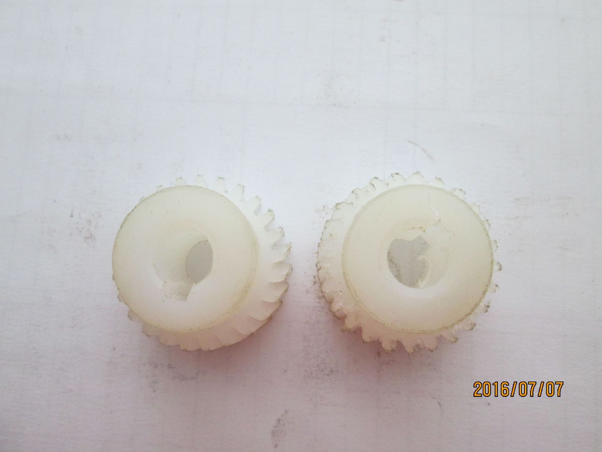 精密络筒机配件防叠尼龙斜齿