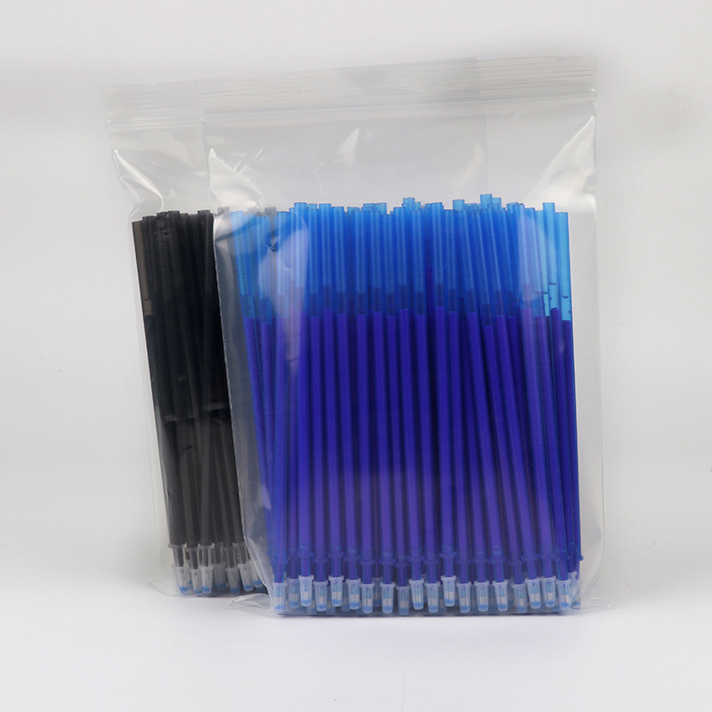 廠家直銷摩易可擦筆芯 晶藍全針管可擦筆芯0.5mm 摩易消中性筆芯