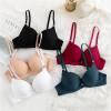 factory goods in stock Smooth Seamless Bra lady Adjustment type On the care Gather Thin section Bra Fashion Girl Underwear