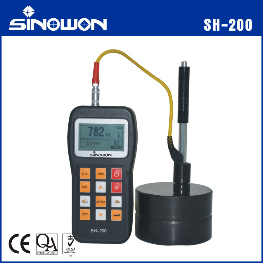 东莞供应里氏硬度计经济型便携式里氏硬度计SH-200特价批发零售