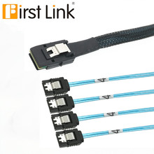 mini sas36P �������B�Ӿ� SFF8087 TO 8087 8087-4sata7pin 1m