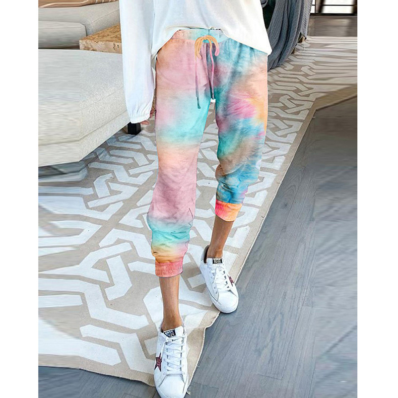 women s loose printe casual pants NSKX5831