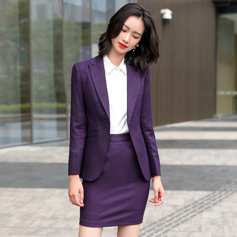 職業服気質女神範スーツスーツ正装韓国版ファッション気質ビジネス高級スーツol作業服|undefined