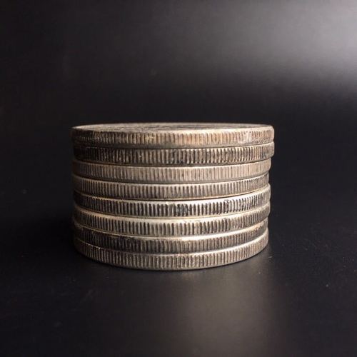 Manufacturer wholesale antique coins white copper silver dollar silver coin Guangxu Yuanbao made in Anhui Province Double Dragon can be blown