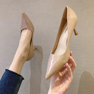 Fashion pointed shallow mouth high heels sexy thin women’s single shoes thin heels women’s shoes