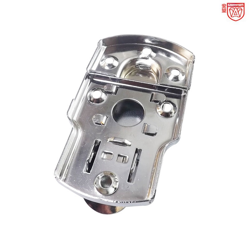 Anwang005 caja de herramientas de cierre de hierro con botón de cierre de botón de boca de pato caja de madera de hierro de hierro de cierre de cierre