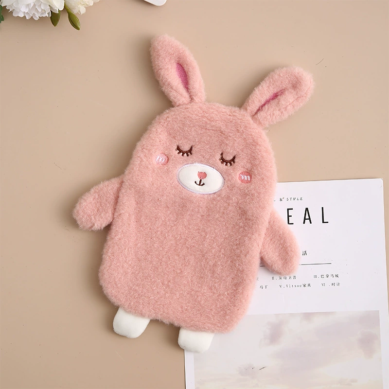 Detachable explosion-proof water container, plush cartoon hand warmer