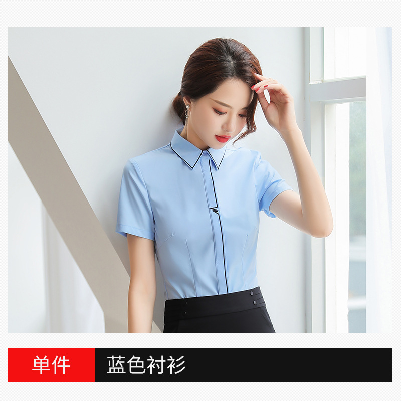 Chemisier en Mélanges de fibres chimiques - Ref 3429403 Image 7