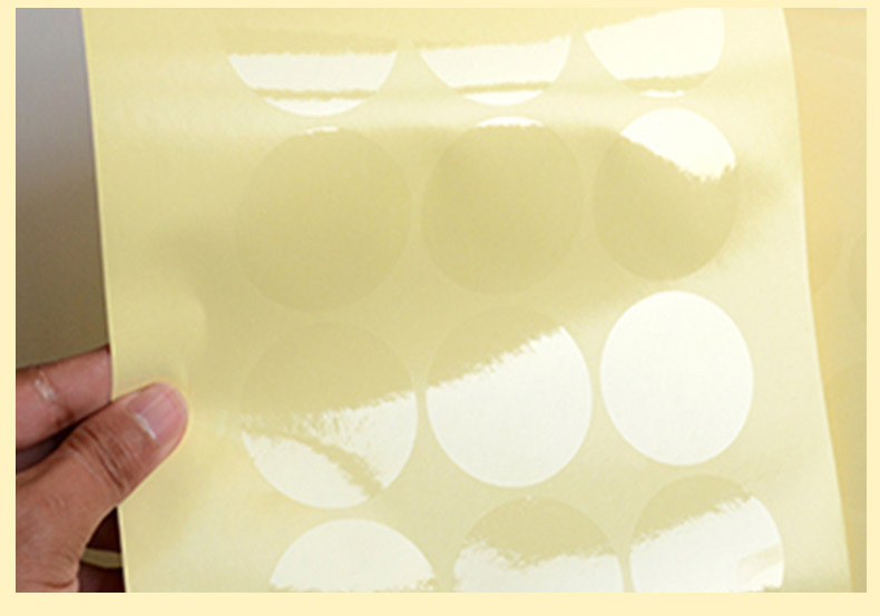 彩色印刷透明不干胶标签贴