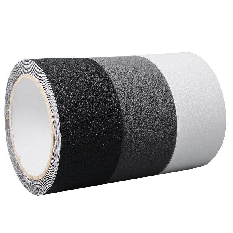 PEVA non-slip tape Shower Room rubber transparent non-slip Stickers Skin-friendly grey stairs PU Matte black