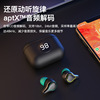 The new cross-border HE-1 Wireless Bluetooth headset 5.0 stereo number display motion waterproof Bluetooth headset