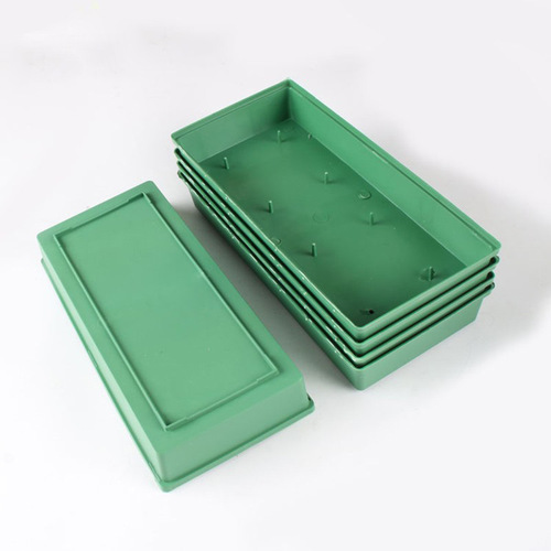 Wholesale long pin tray flower mud tray wedding car decoration plastic round pin tray flower arrangement box conference layout fixed tray