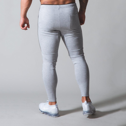 Muscle fitness brothers outdoor running training spring and summer new trend men's breathable trousers bodybuilding fitness men's pants