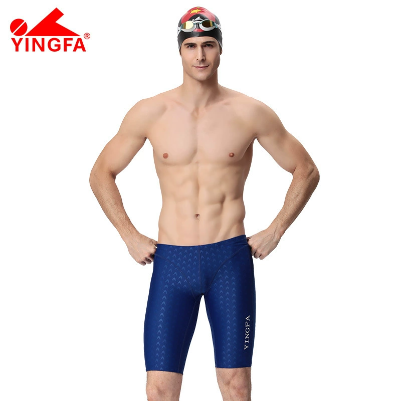 Профессиональная мужская плавательная шапка Yingfa Rap -up Swimming Scale Shark, заявку FINA на международное соревнование