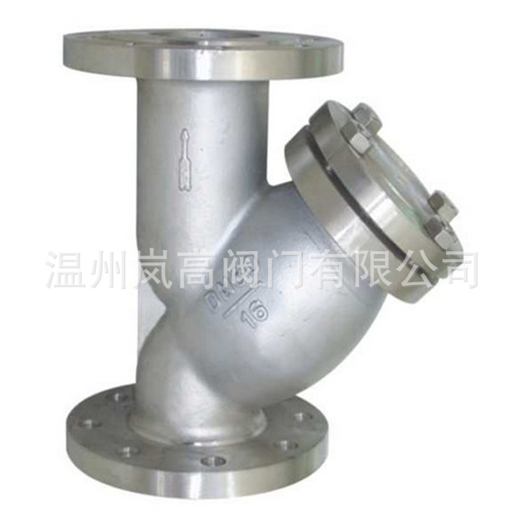 厂家出售 Y型过滤器 不锈钢材质 法兰连接 GL-16P DN50