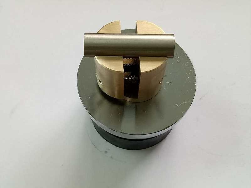 防滑固定座微镶球戒指固定铜夹万能镶石座夹头