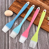 High temperature resistance BBQ Brush silica gel Elbow brush baking tool Integrated translucent silica gel Oil brush Cake Oil brush