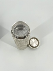 Kowloon Silver Mug, Insulated Thermos, Silver Tea Cup, Alloy Silver-Plated Cup, Silver-Ion Cup—Custom Orders Available