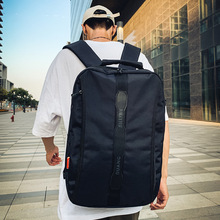新款男士多功能双肩包时尚潮流电脑包学生书包大容量单肩旅行背包