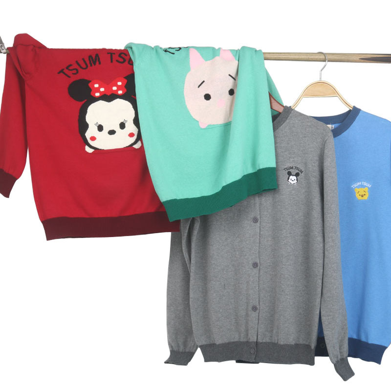 Parent-child sunscreen air conditioning sweater sweater thin cardigan spot shop to map sample OEM processing customization