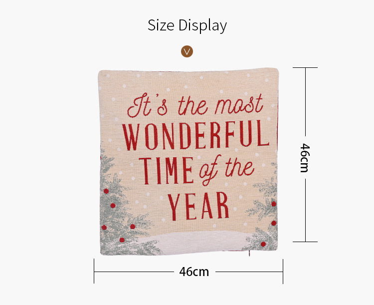 160g Weight Christmas Festival Christmas Couch & Sofa Decor 2